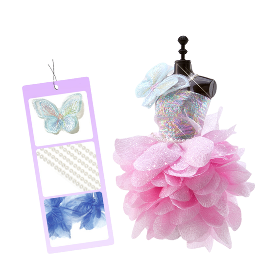 Mideer - Dress Making Kit - Kids Fashion Design Craft Set - 5 Models