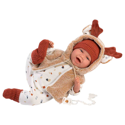 Llorens - Baby Girl Doll with Laughing Mechanism & Outfit: Mimi - 42cm