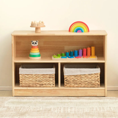 TookyToy - Wooden Shelf and Toy Storage for Kids Room: Rubber wood 60x90cm