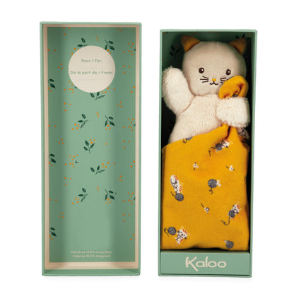 Kaloo - Comforter - Yellow Cat