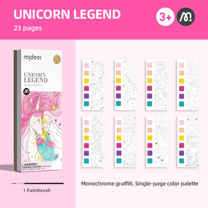 Mideer - Watercolour Painting Set - Travel Size - Unicorn Legend