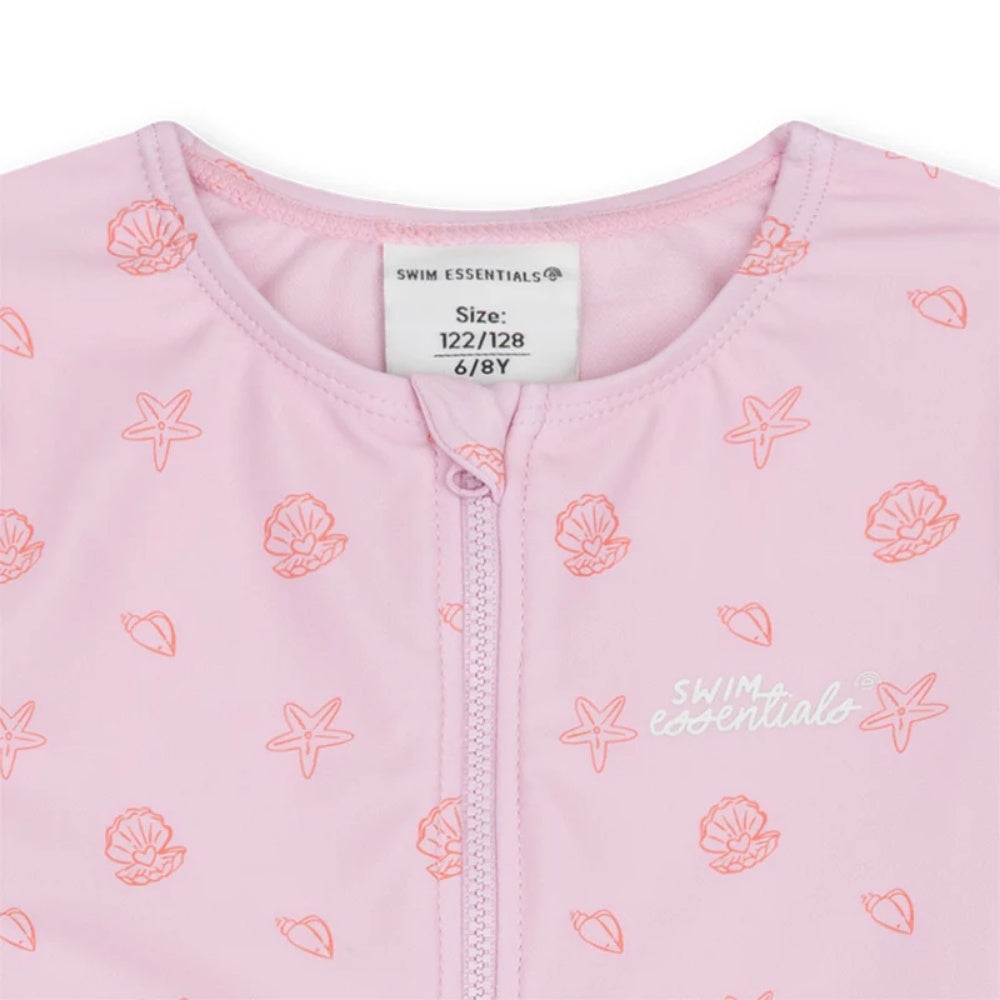 Swim Essentials - Girls Rashguard - Shell Tastic