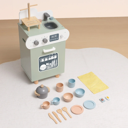 TookyToy - Pretend Play Dishwashing Machine Toy Set
