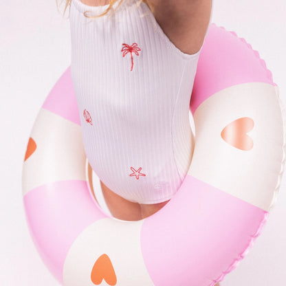 Swim Essentials - Swim Ring - Cozy Hearts 55cm