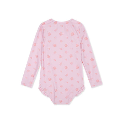 Swim Essentials - Girls Rashguard - Shell Tastic