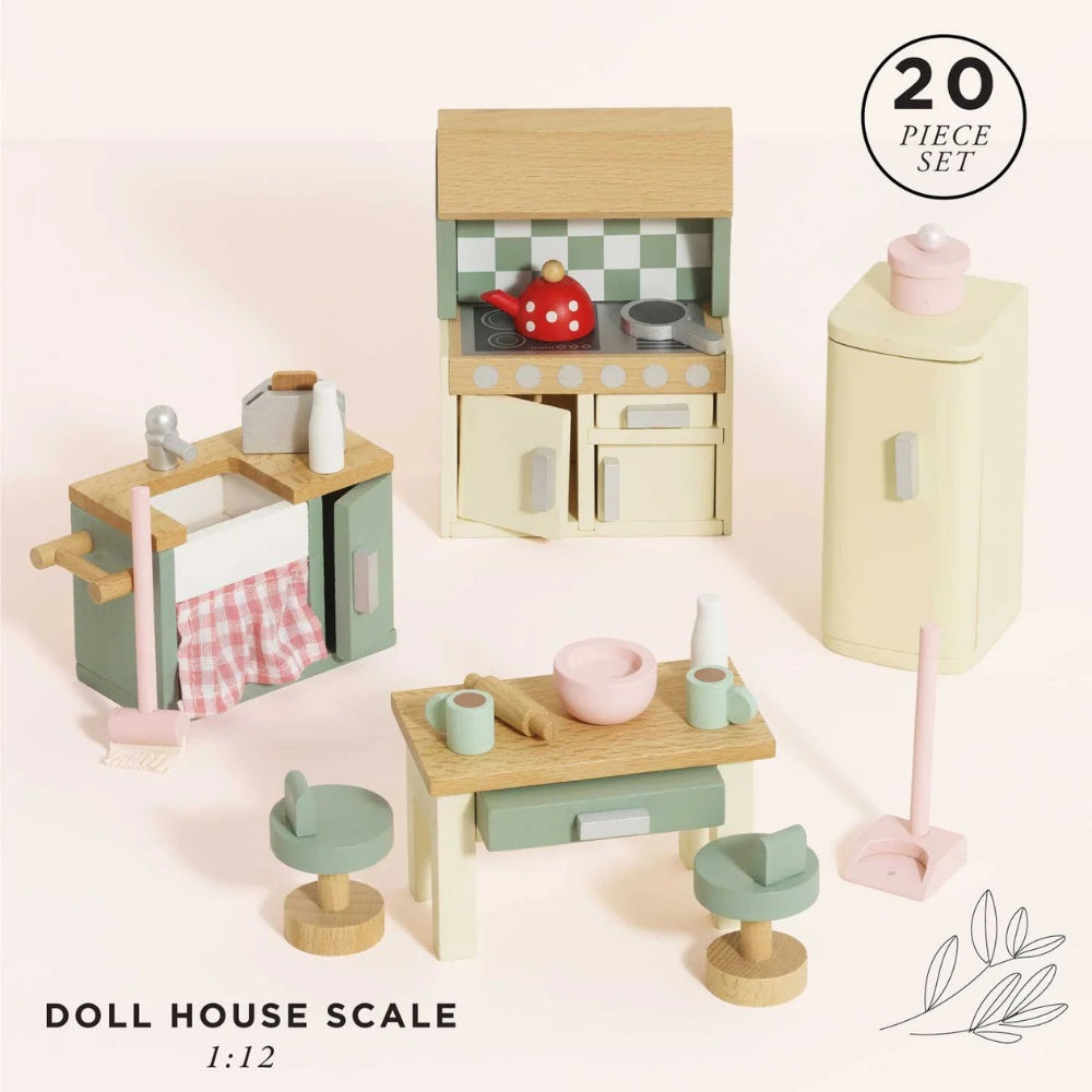 Le Toy Van - Dolls House Furniture: Kitchen - 20pcs