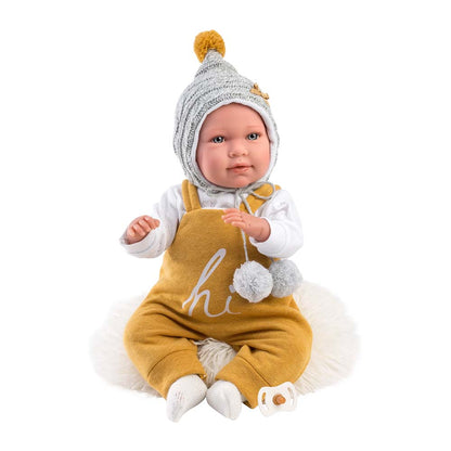 Llorens - Baby Girl Doll With Clothing And Accessories: Mimi Llorona With Blanket And Cushion - 42cm (Crying Mechanism)