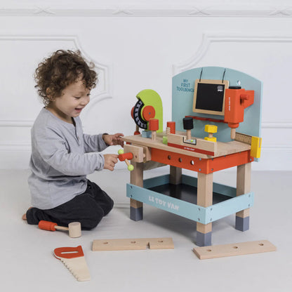 Le Toy Van - Wooden Tool Bench - 20pcs