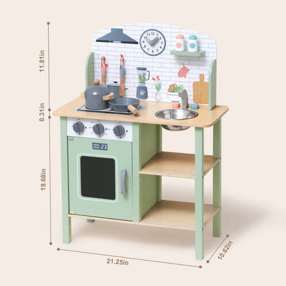 TookyToy - Pretend Play Gourmet Chef's Kitchen Set