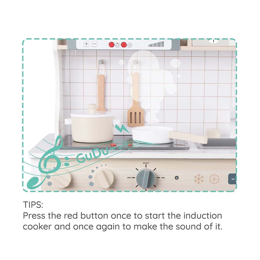 Classic World - Pretend & Play - White Modern Kitchen