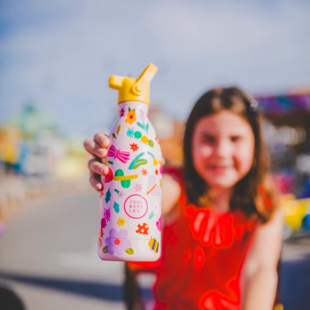 Cool Bottles - Kids Triple-Insulated Water Bottle - Bug Life 500ml