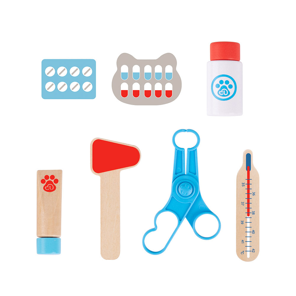TookyToy - Pretend Play Little Vet Play Set - Motherhood