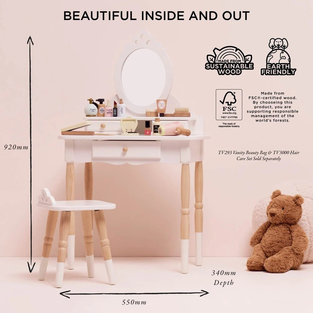 Le Toy Van - Dressing-up Vanity Table & Stool