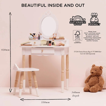 Le Toy Van - Dressing-up Vanity Table & Stool