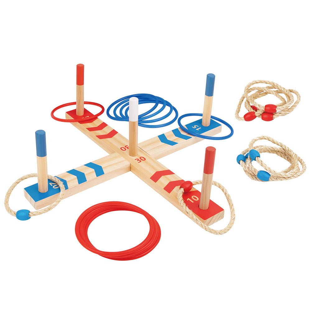 TookyToy - Outdoor Ring Toss Lawn Game - Motherhood
