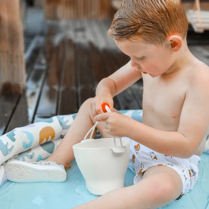 Swim Essentials - Silicone Beach Toy Set - Pure Tones