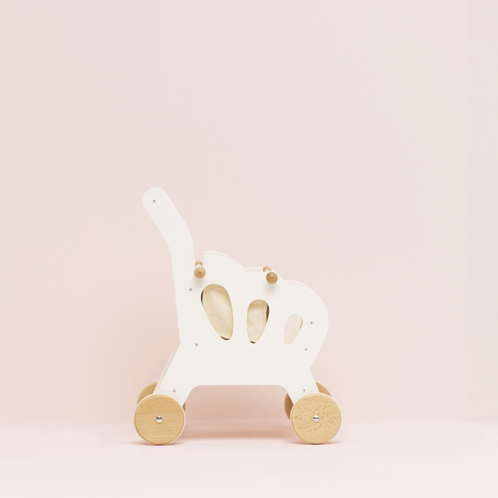 Le Toy Van - Wooden Shopping Grocery Trolley & Bag