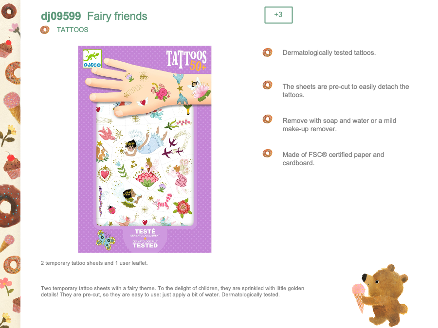 Djeco Furry friends - DJ09414