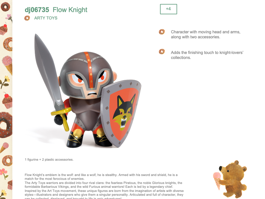 Djeco Flow Knight - DJ06735