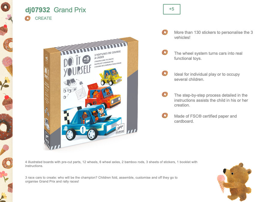 Djeco Grand Prix - DJ07932