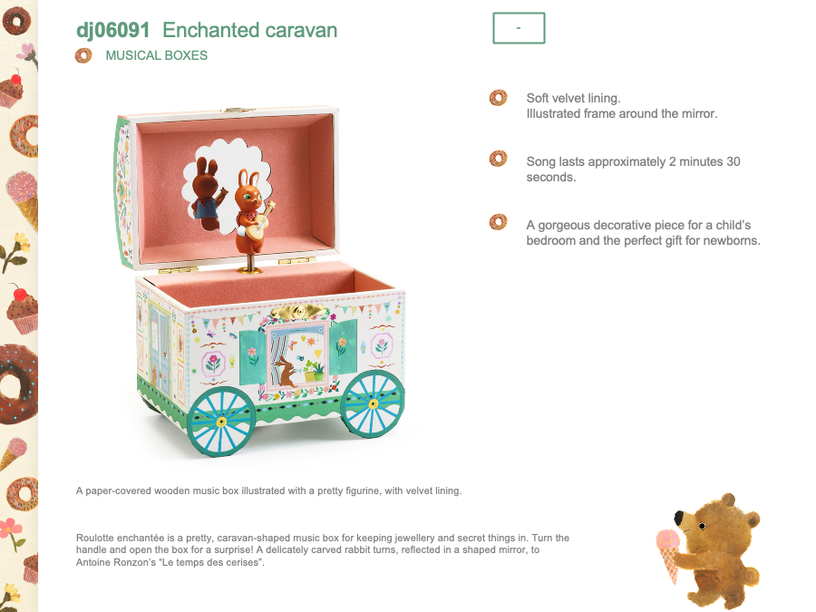 Djeco Enchanted caravan - DJ06091