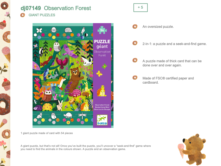 Djeco Observation Forest - DJ07149