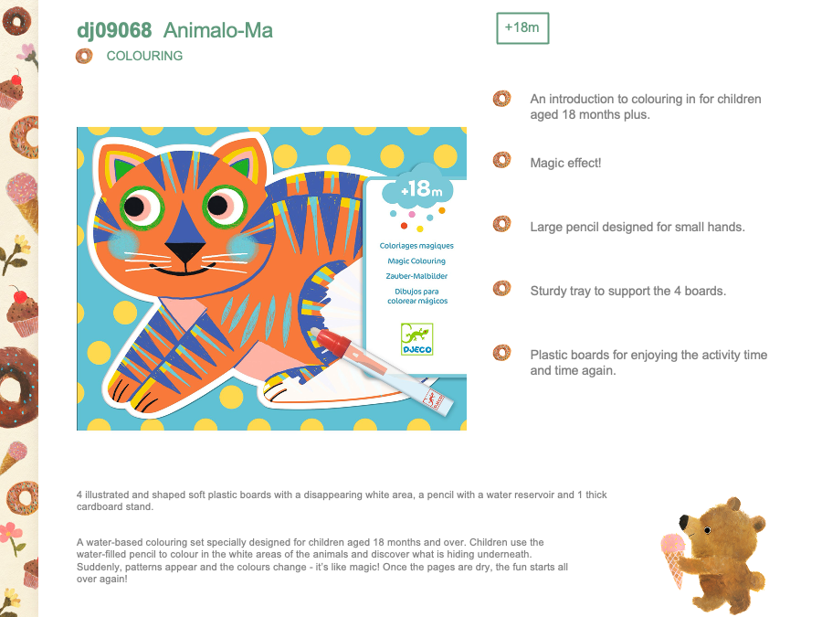Djeco Magic coloring - DJ09068