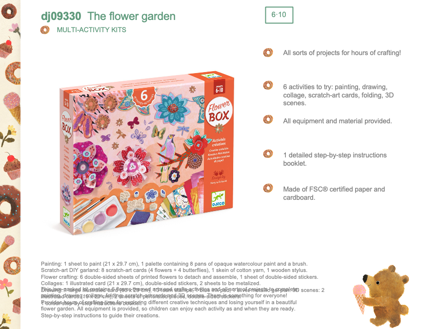 Djeco Flower box - DJ09330