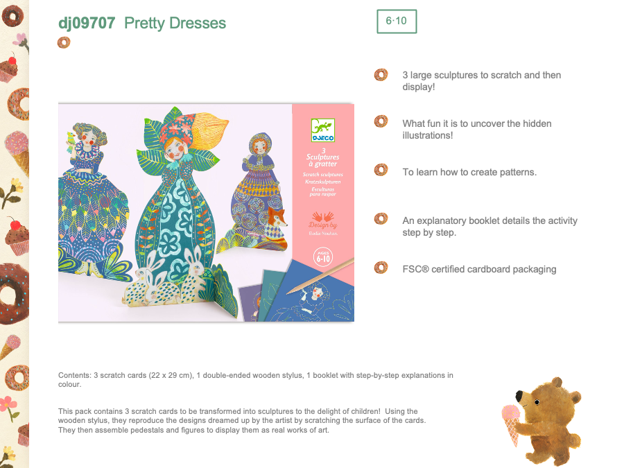 Djeco Pretty dresses - DJ09707