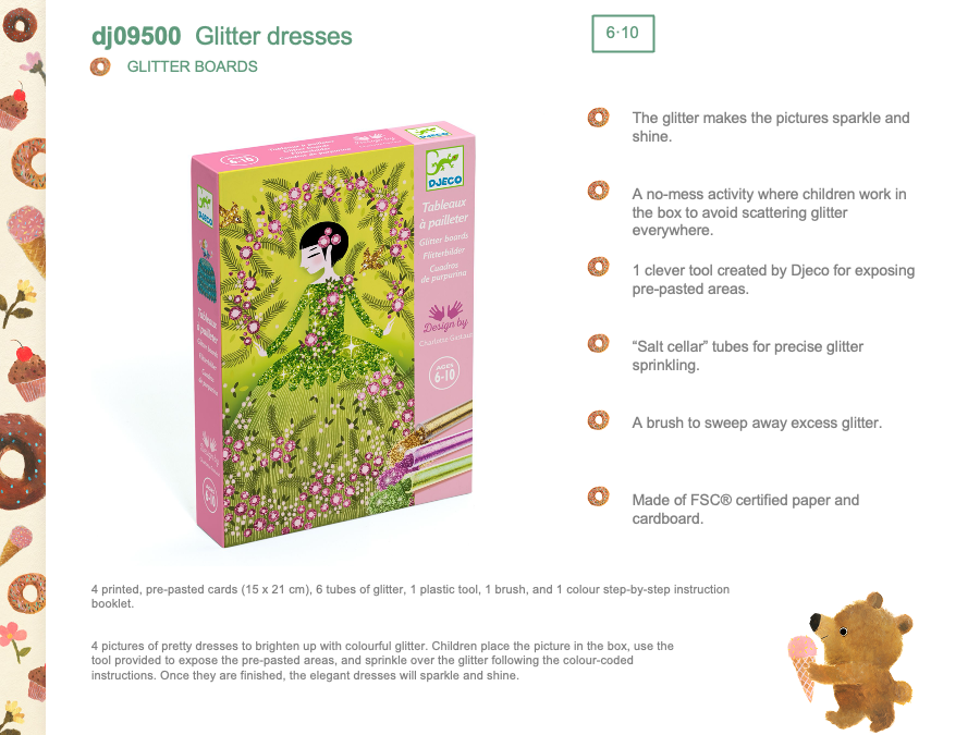Djeco Teddy dresses up - DJ08274