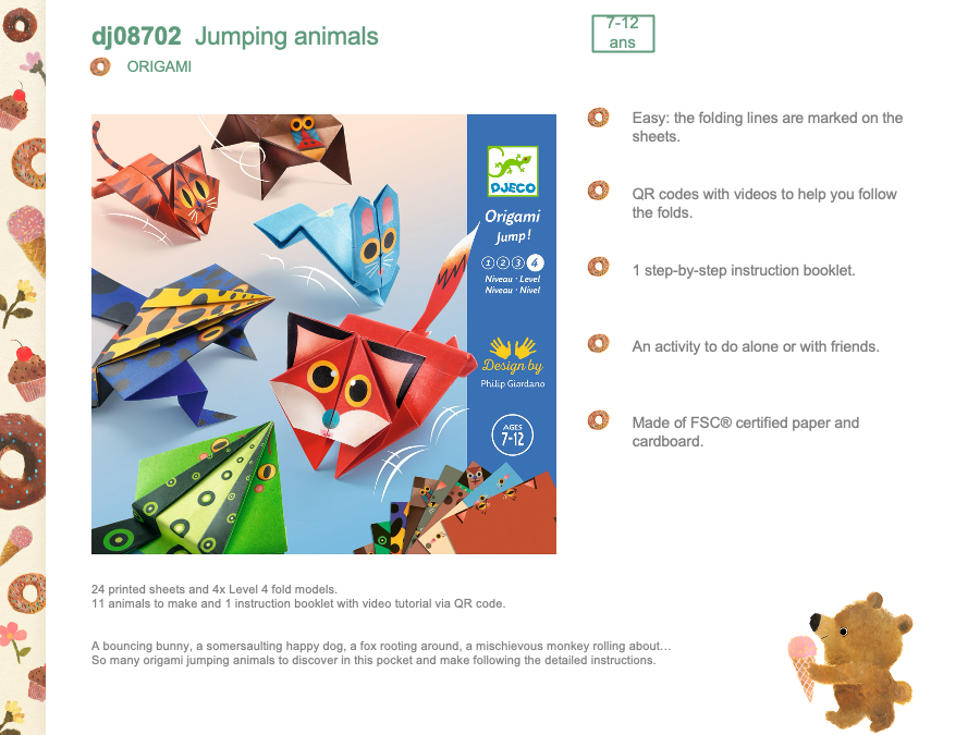 Djeco Jumping animals - DJ08702