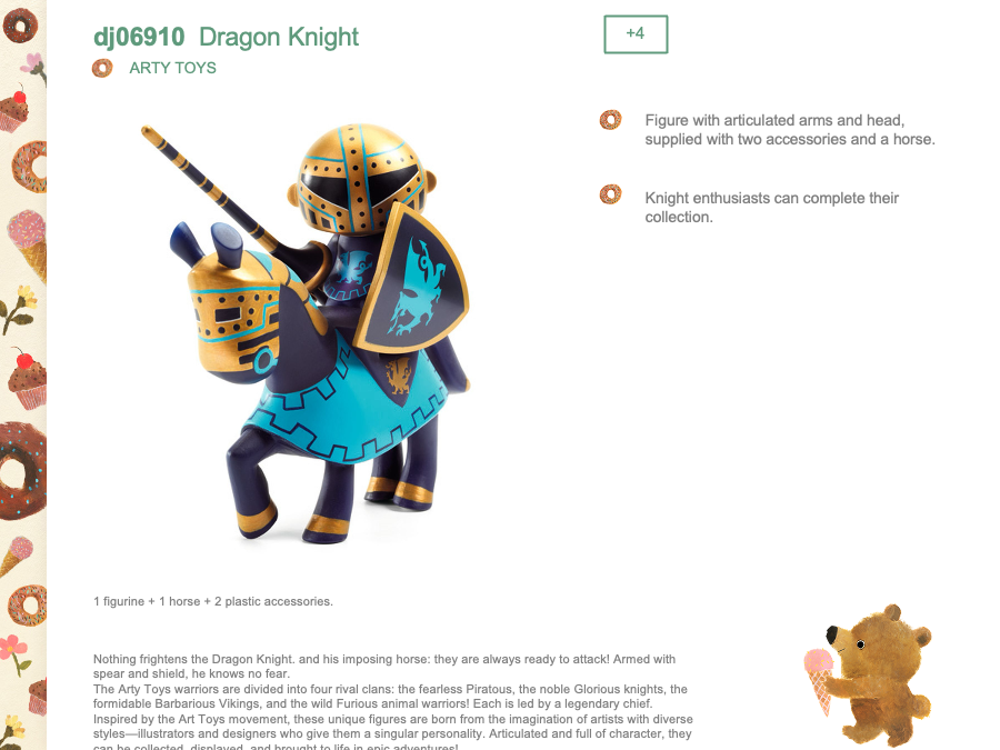 Djeco Drack knight - DJ06712