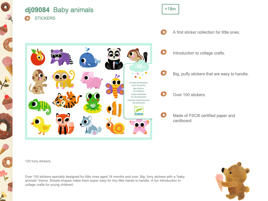 Djeco Baby animals - DJ09084
