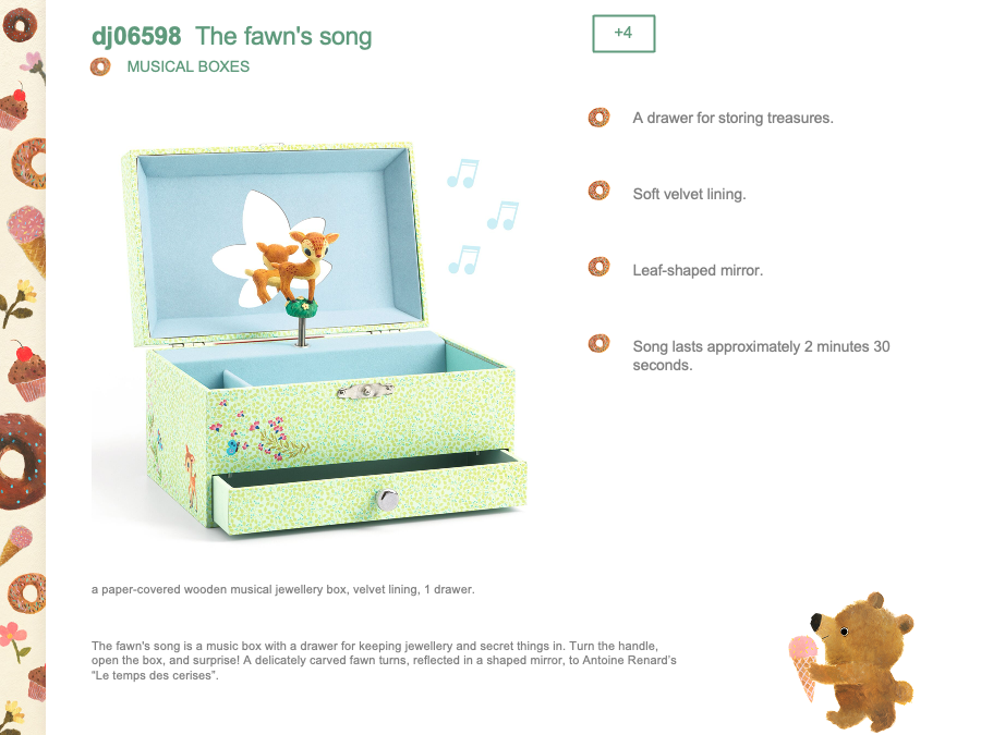 Djeco The Fawn's song - DJ06598