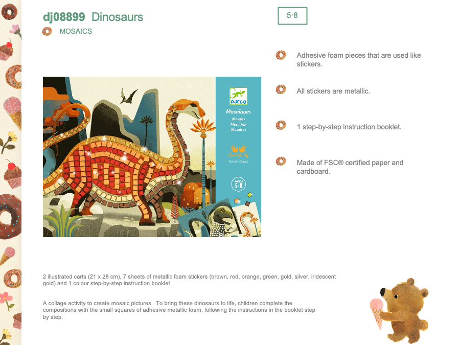 Djeco Dinosaurs - DJ08899