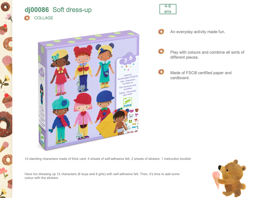 Djeco Soft dress-up - DJ00086