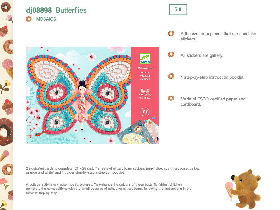Djeco Butterflies - DJ08898