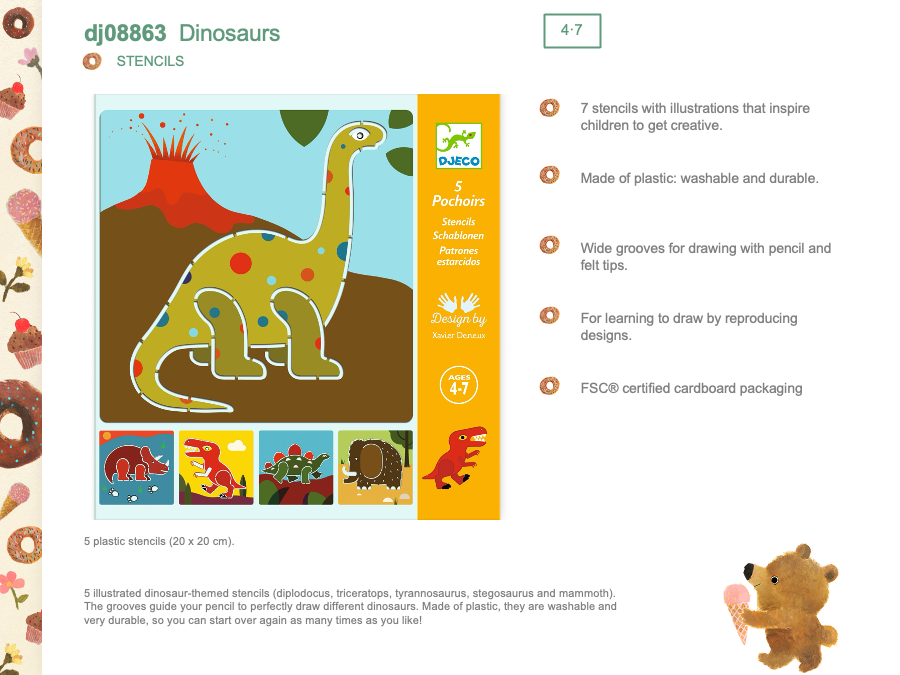 Djeco Dinosaurs - DJ08863