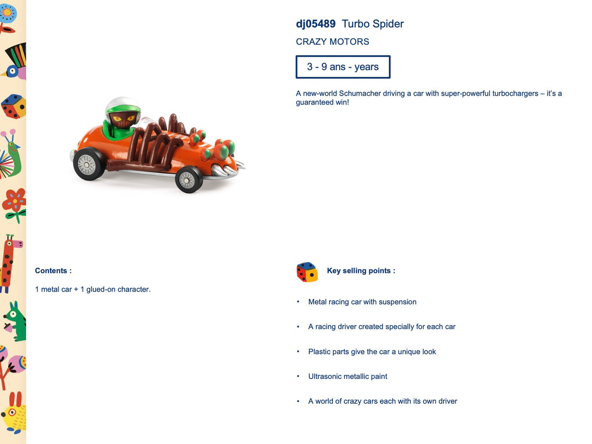 Djeco Turbo Spider - DJ05489