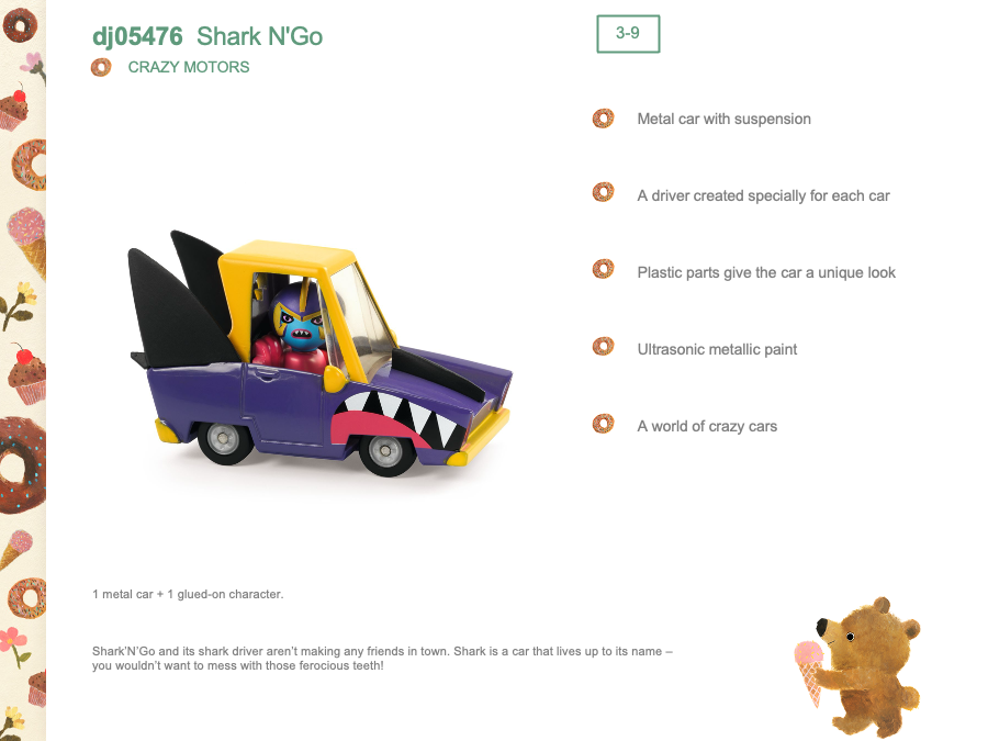 Djeco Shark N'Go - DJ05476