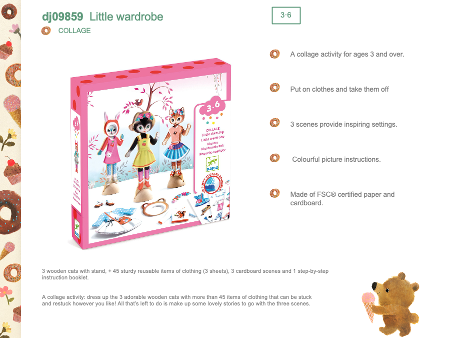 Djeco Little wardrobe - DJ09859