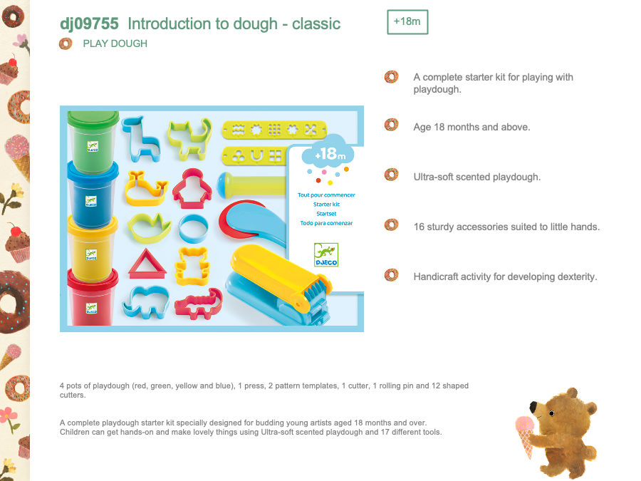 Djeco Introduction set - DJ09755