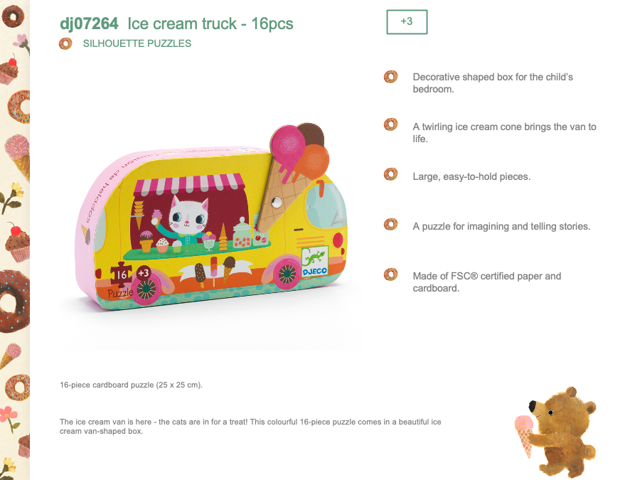 Djeco Ice cream truck - DJ07264