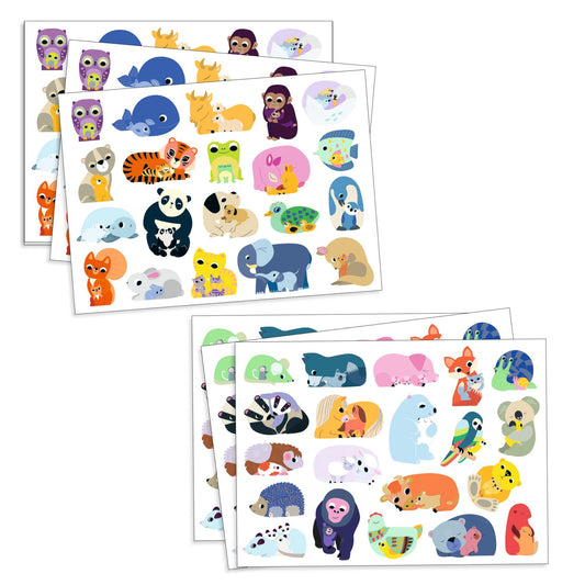 Djeco Big stickers - Mom & Baby - image 2