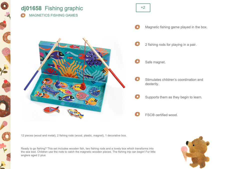 Djeco Fishing graphic - DJ01658