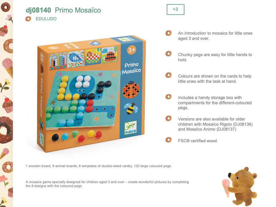 Djeco Mosaico Primo - DJ08140