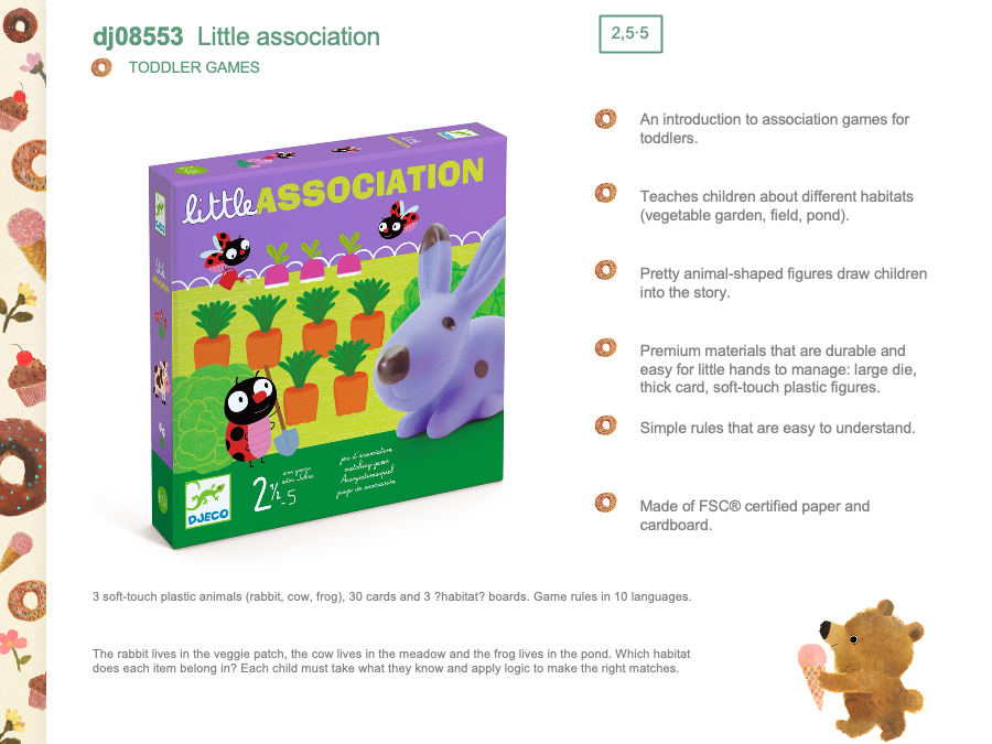 Djeco Little association - DJ08553
