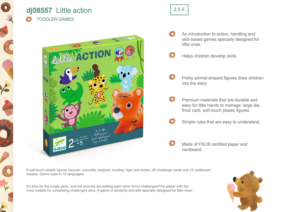 Djeco Little action - DJ08557