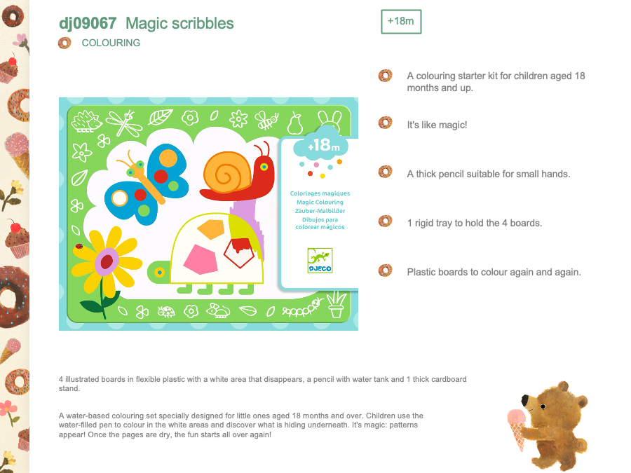 Djeco Magic scribbles - DJ09067