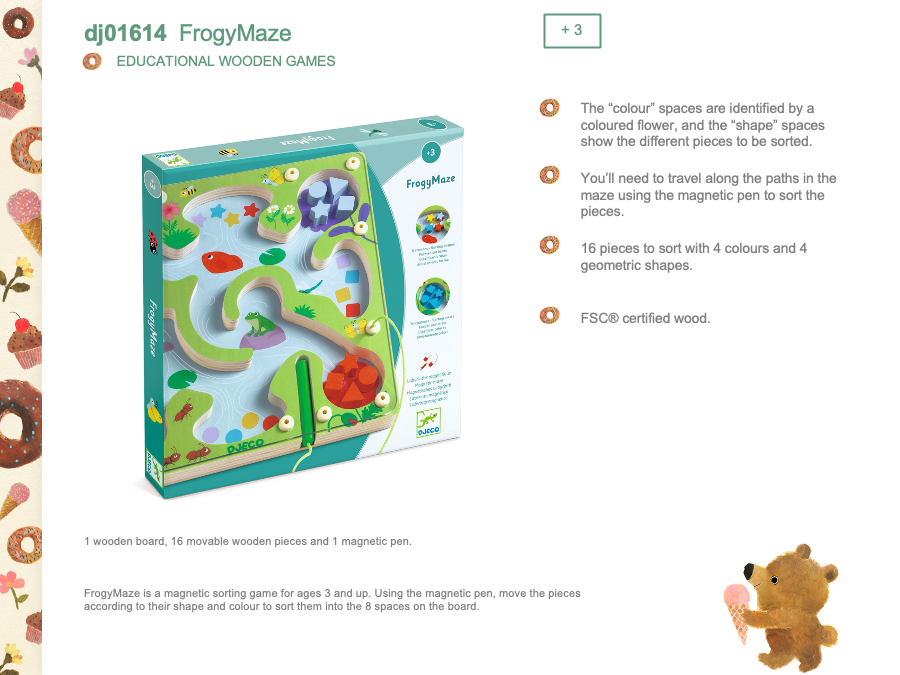 Djeco FrogyMaze - DJ01614